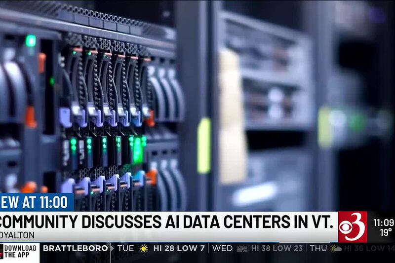Community members discuss regulations for hypothetical AI data centers in Vermont