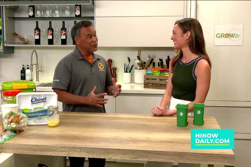 Honolulu’s Department of Environmental Services launches the G.R.O.W. curbside food waste program