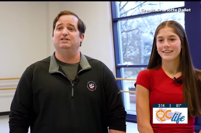 Local duo shines in Charlotte Ballet’s Dancing With The Stars