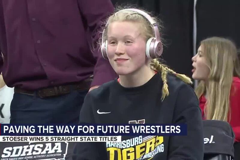 Harrisburg's Regina Stoeser a 5-time State Wrestling champion