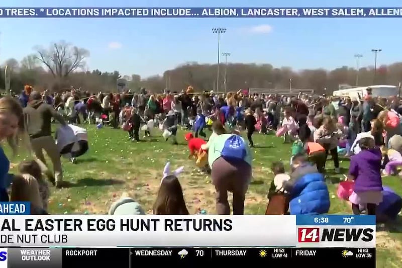 West Side Nut Club to host annual Easter Egg Hunt