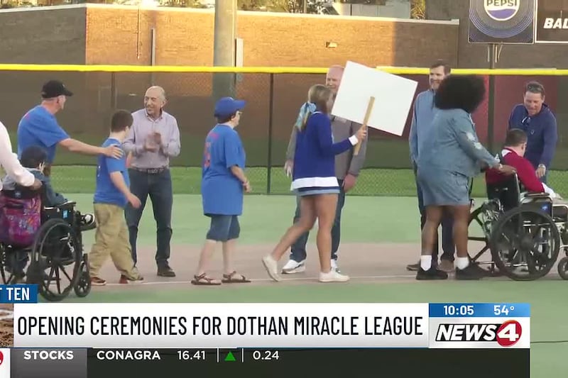 Dothan Miracle League opens for spring season