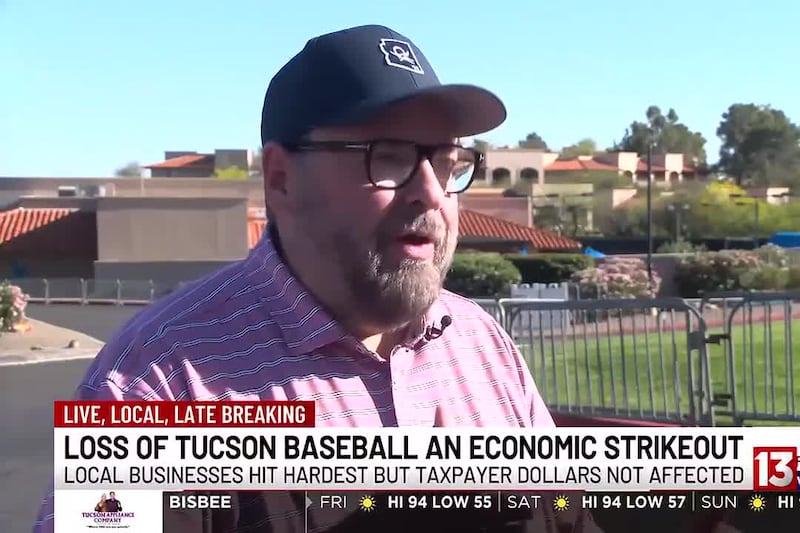 Local businesses feel brunt of economic loss from departure of Tucson Baseball Team