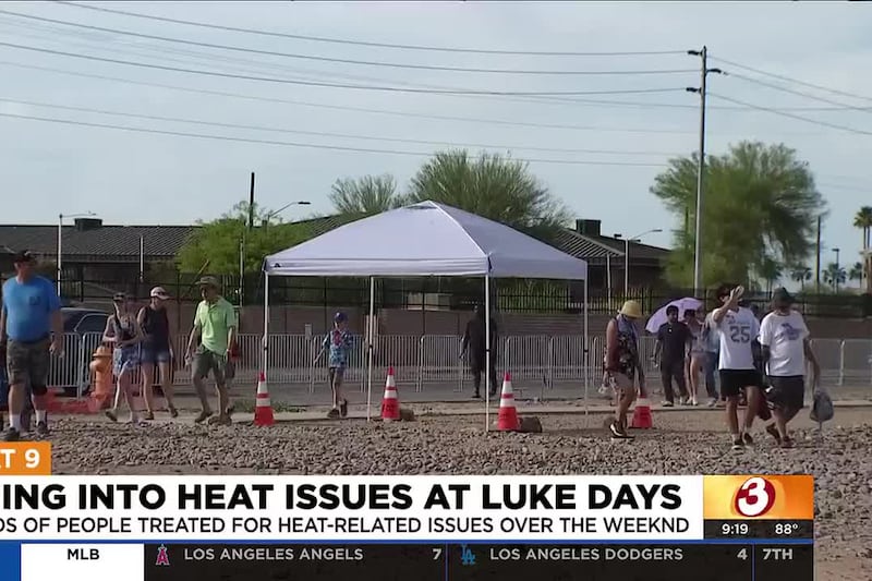 Could more have been done to prevent heat issues at Luke Days?