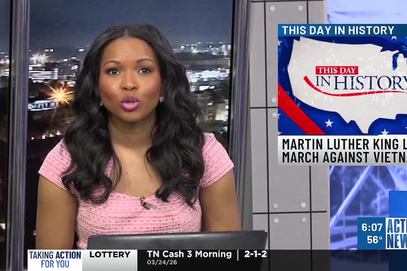 This Day in History: Dr. King leads anti-war march in Chicago