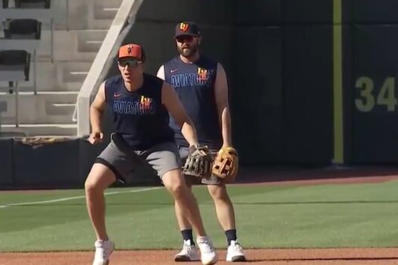 Las Vegas Aviators preparing for Opening Day at the Ballpark