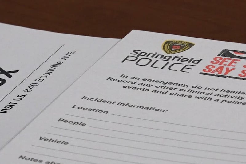 Springfield Police teach residents how to watch for crime