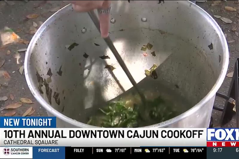 Downtown Cajun Cook-Off attracts crowd to Cathedral Square