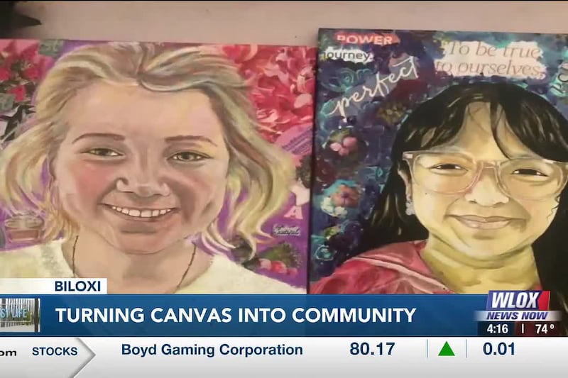 Coast Life: Biloxi artist turns canvas into community