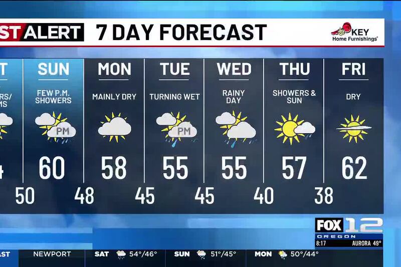 Saturday morning weather forecast (4/11)