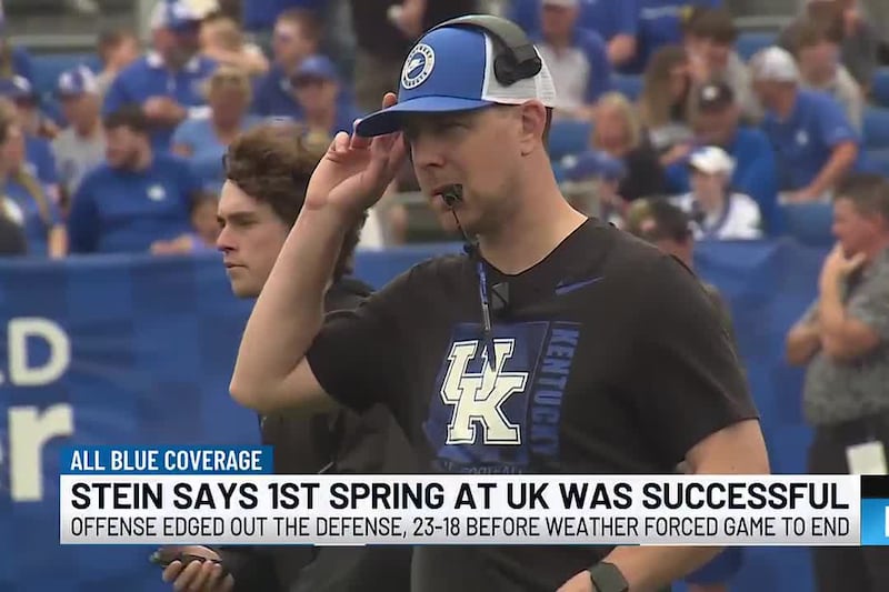 Stein, Cats cap off spring practice with Blue-White game