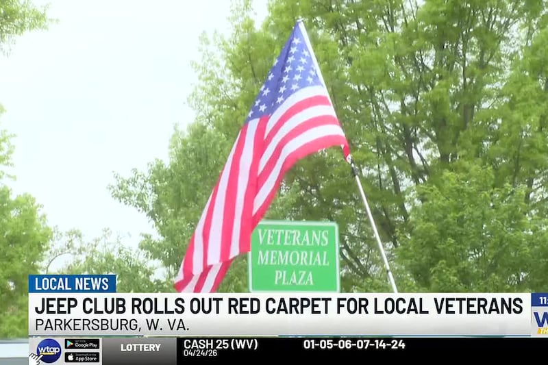 Ohio Valley Jeep Club hosts red carpet event for veterans