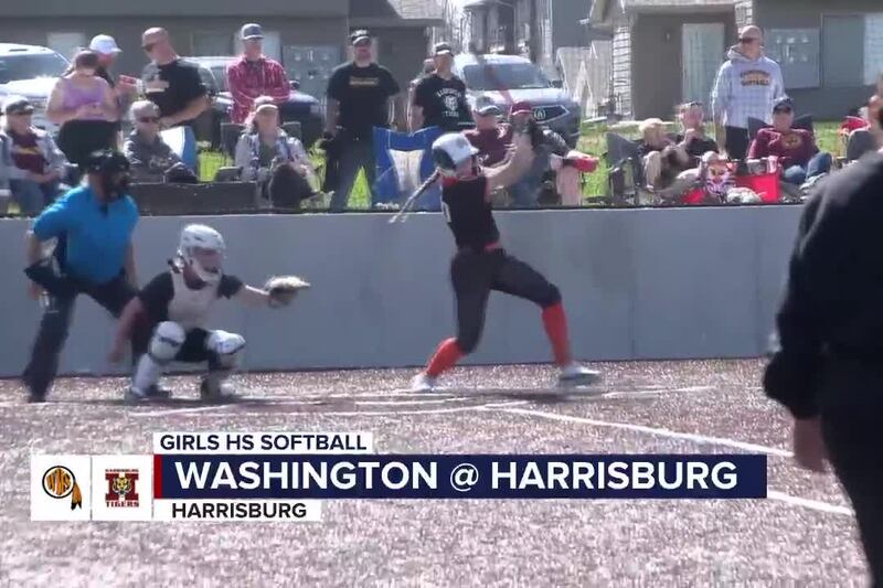 Harrisburg rallies past Washington in HS Softball
