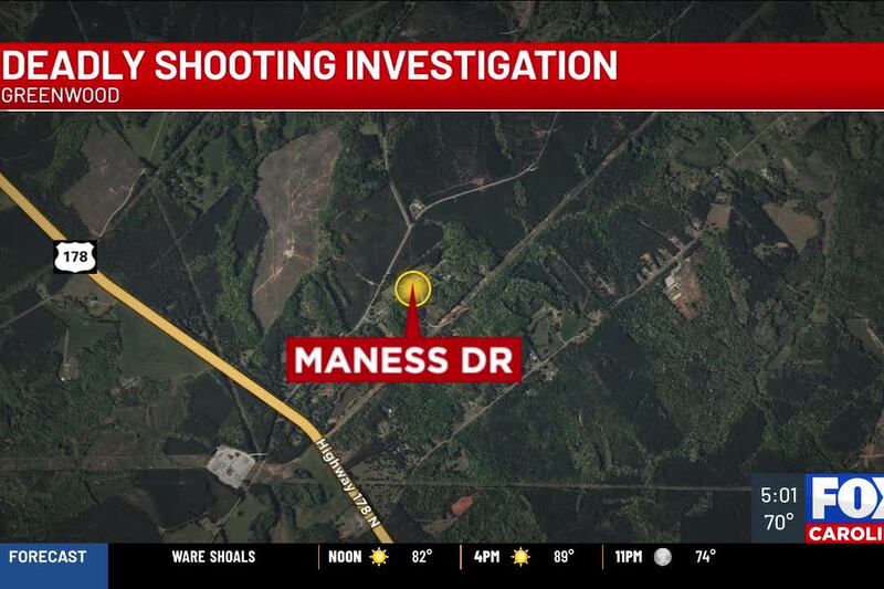 Coroner identifies man shot, killed in Greenwood County home