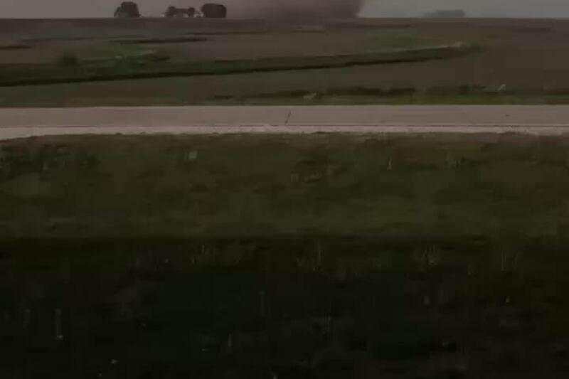 Video near Cleghorn, Iowa, on Sunday, May 17
