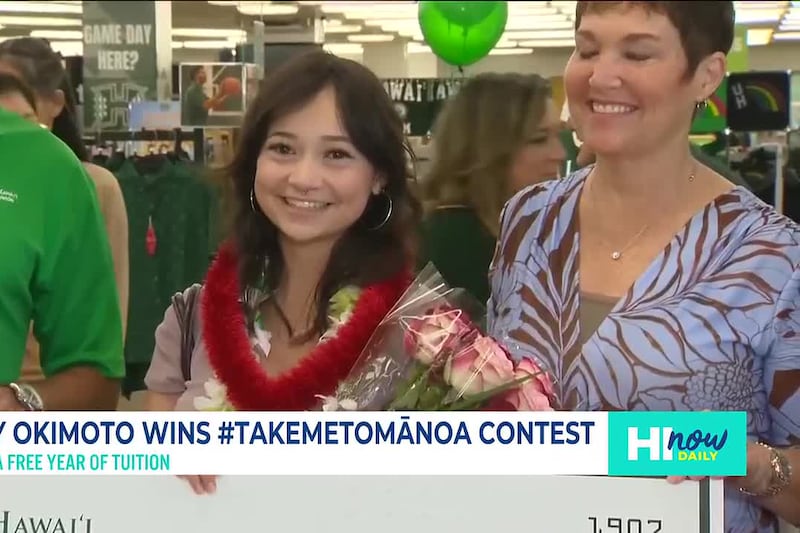 "Take Me to Mānoa" video earns UH student a full year of tuition