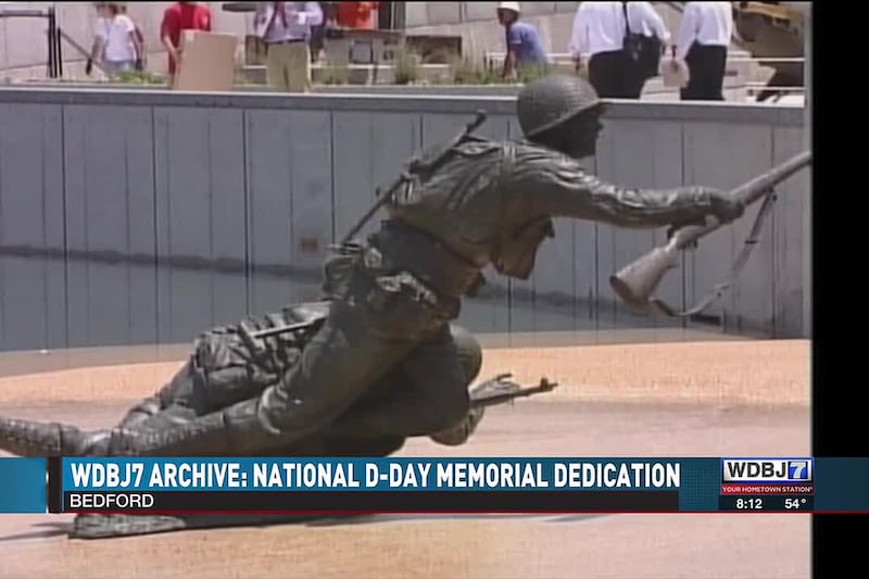 WDBJ7 Archive: National D-Day Memorial Dedication