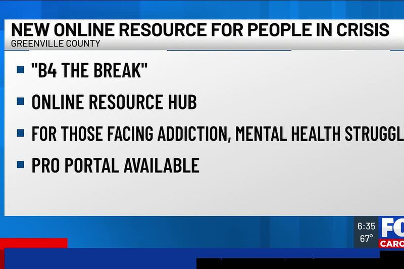 Greenville County Sheriff’s Office launches resource hub for people in crisis