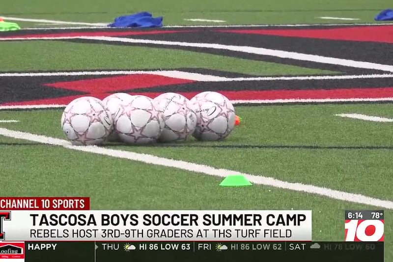 Tascosa boys soccer hosts summer camp for young athletes