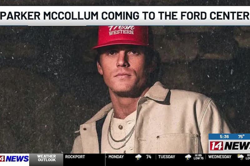 Parker McCollum coming to the Ford Center