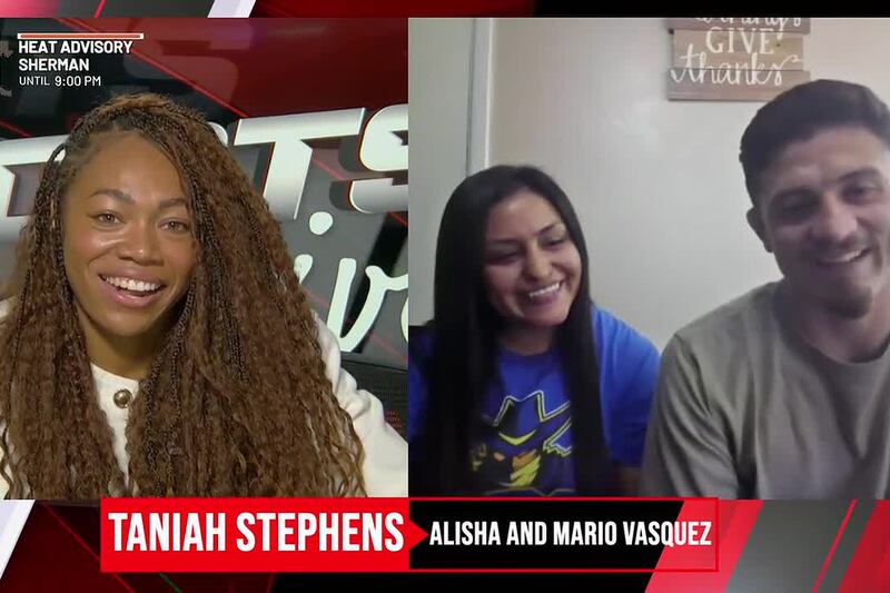 Alisha and Mario Vasquez chat with us about being able to develop Frank Phillips College wrestling program together