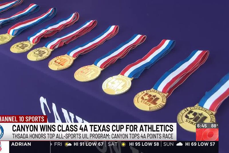 Canyon High School wins Class 4A Texas Cup