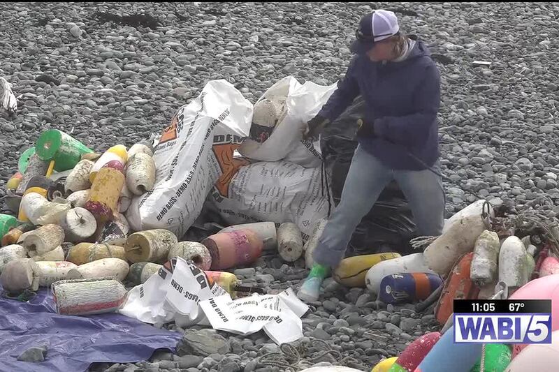 Environmental organizations help remove 200 abandoned lobster traps, marine debris from Gulf of Maine islands