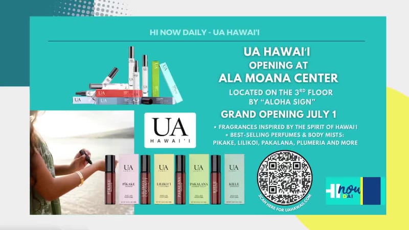 Ua Hawaiʻi celebrates a bright new Ala Moana Center shop with island-inspired bodycare, grand...