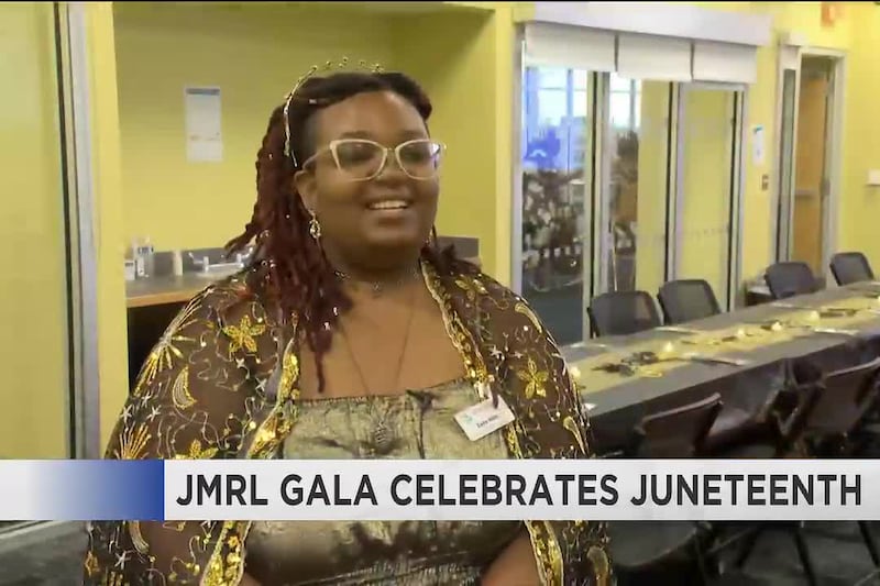 Black and Gold Gala celebrates Juneteenth through art at Northside Library
