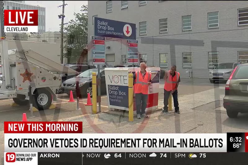 DeWine vetoes voter ID bill