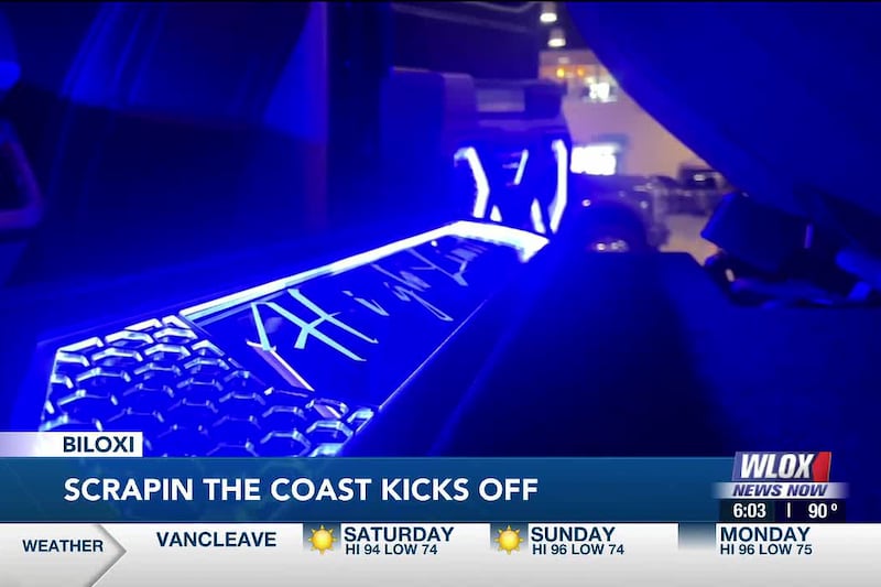 Scrapin the Coast draws car enthusiasts from across the country to South Mississippi