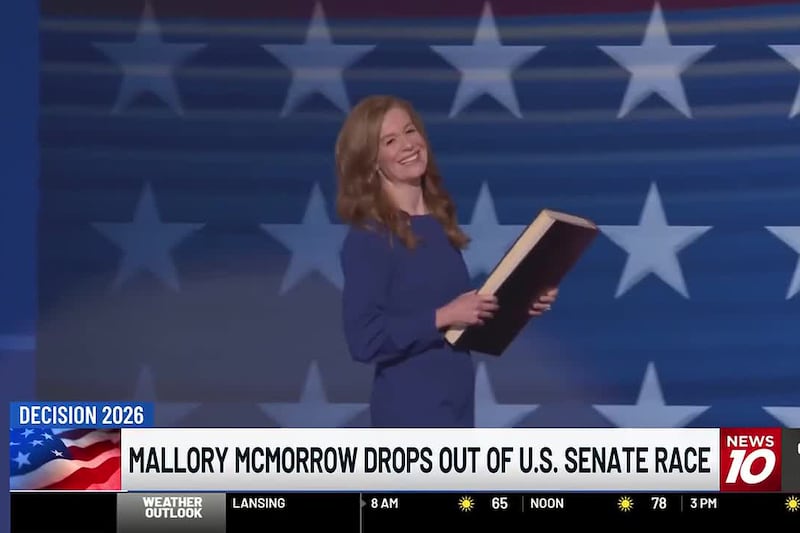 Michigan Sen. McMorrow drops out of U.S. Senate race