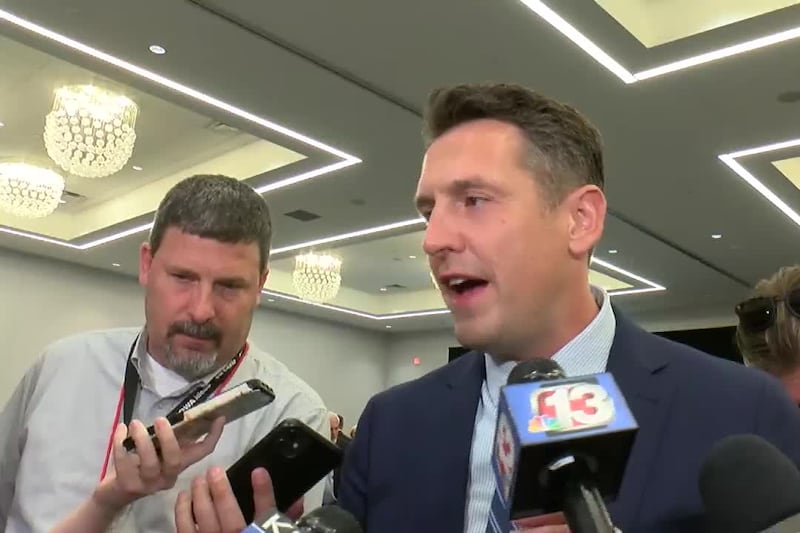 Zach Lahn responded to President Trump's endorsement earlier in the day