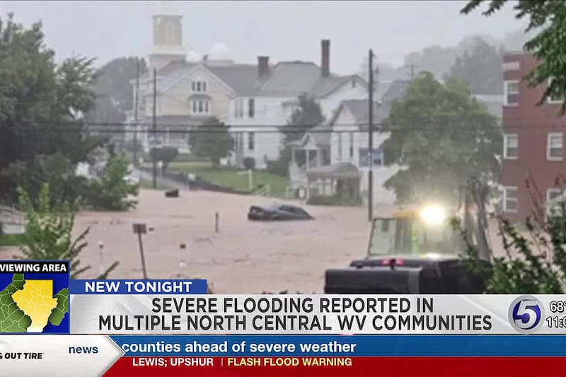 Severe flooding reported in multiple NCWV communities