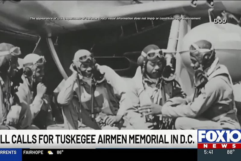 Shomari Figures introduces bill calling for Tuskegee Airmen memorial in DC