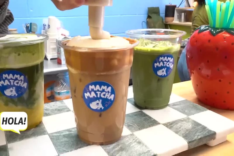 We tried Mama Matcha!