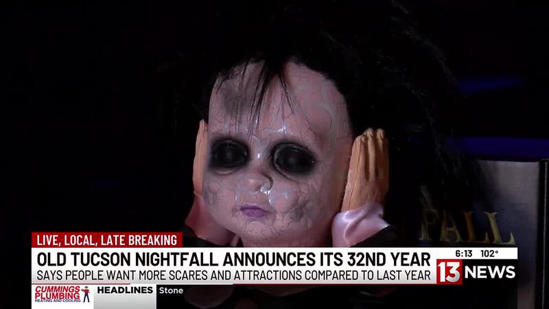 Nightfall is coming back to Old Tucson bigger and better than ever.