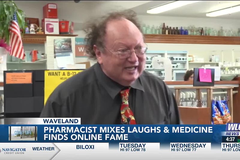 Coast Life: Waveland pharmacist mixes laughs & medicine, finds online fame