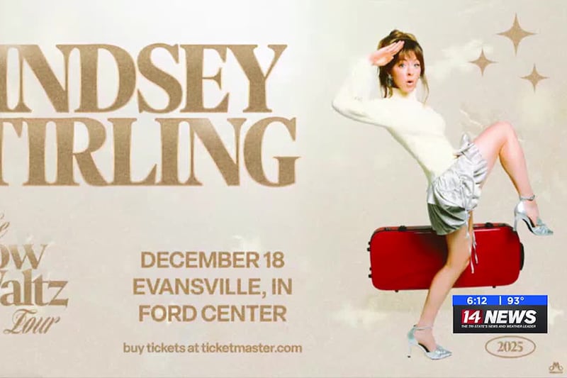 Lindsey Stirling bringing ‘Snow Waltz Tour’ to Evansville