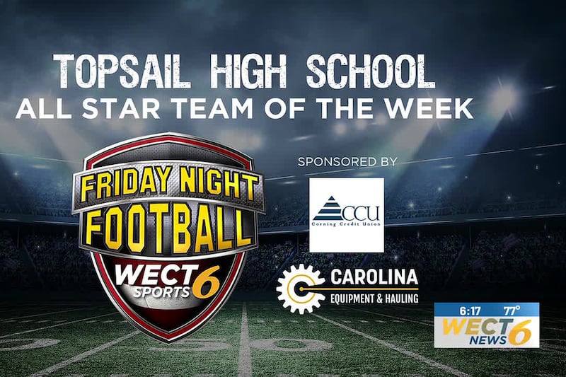Topsail High School named All-Star Team of the Week