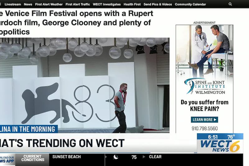 The Venice Film Festival opens with a Rupert Murdoch film, George Clooney and plenty of geopolitics