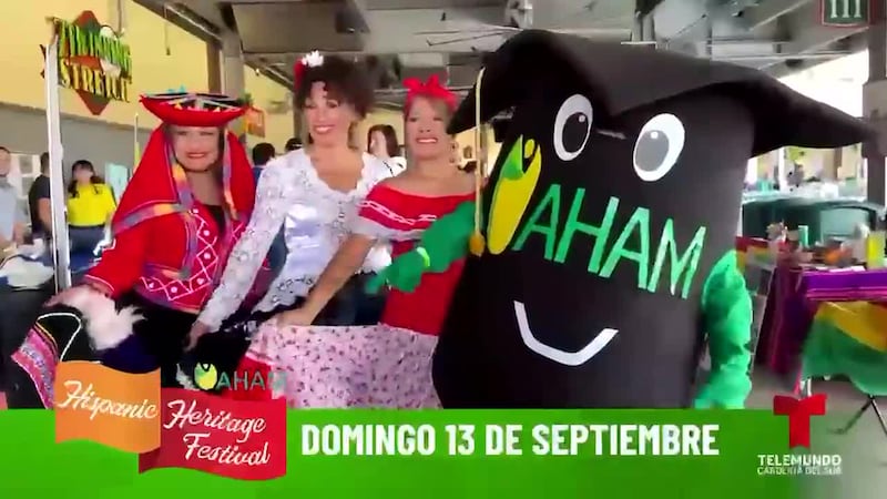 Festival de la Asociación Hispano-Americana de Mujeres (AHAM por sus siglas en inglés) para...