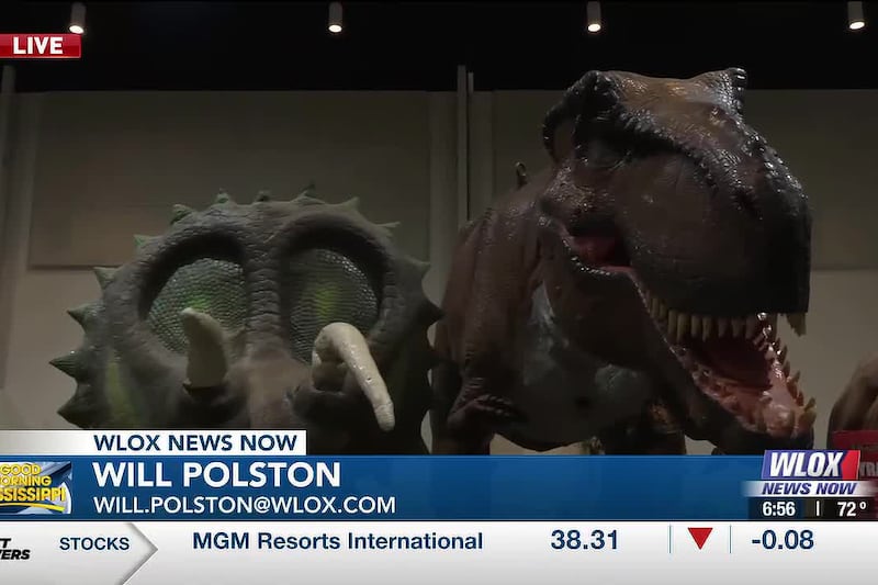 Jurassic Quest brings prehistoric adventures to South Mississippi