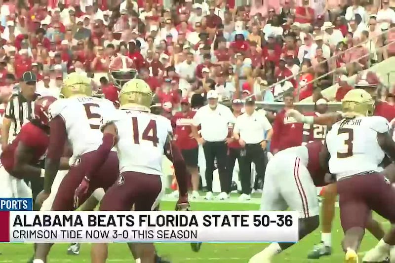 Alabama beats Florida State 50-36