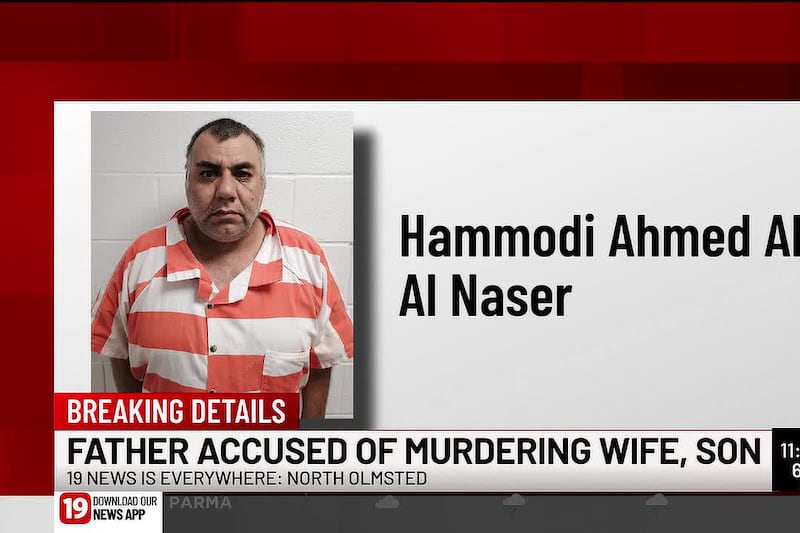 Man charged in North Olmsted shooting that killed wife and 18-year-old son, police report