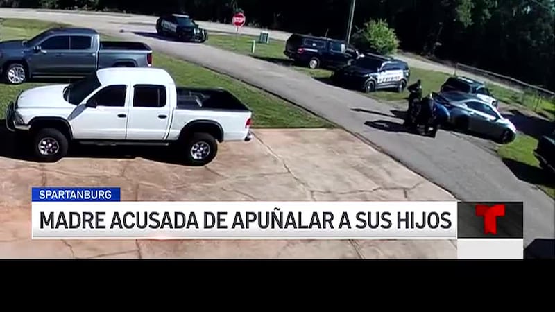 VIDEO: Nuevos detalles en relación a la madre acusada de apuñalar a sus hijos en Spartanburg....