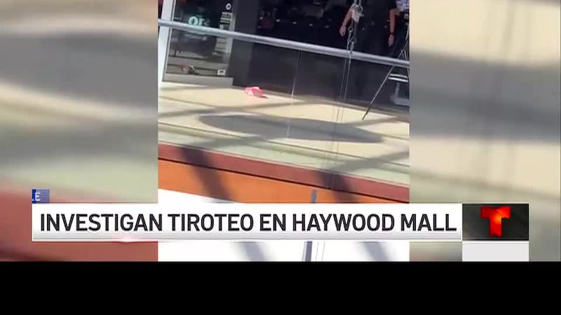 Autoridades investigan tiroteo en Haywood Mall, Greenville. Carolina del Sur.