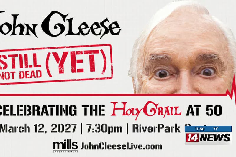 John Cleese bringing live tour to RiverPark Center in March