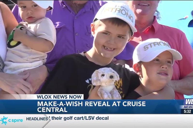Cruisin’ the Coast, Make-A-Wish Mississippi team up to grant boy’s wish for puppy