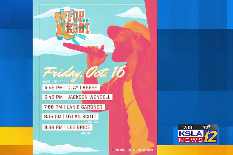 News 12 Now @ 7 AM - Red River Revel, Top of the Boot Festival, weather, & more